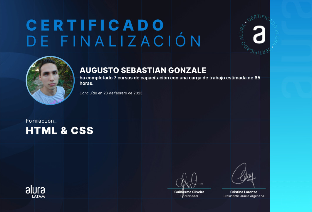 Formacion HTML y CSS